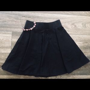 Black skirt